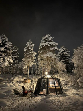 Aurora Igloo with private hot tub by Invisible Forest Lodge, free access to Spa